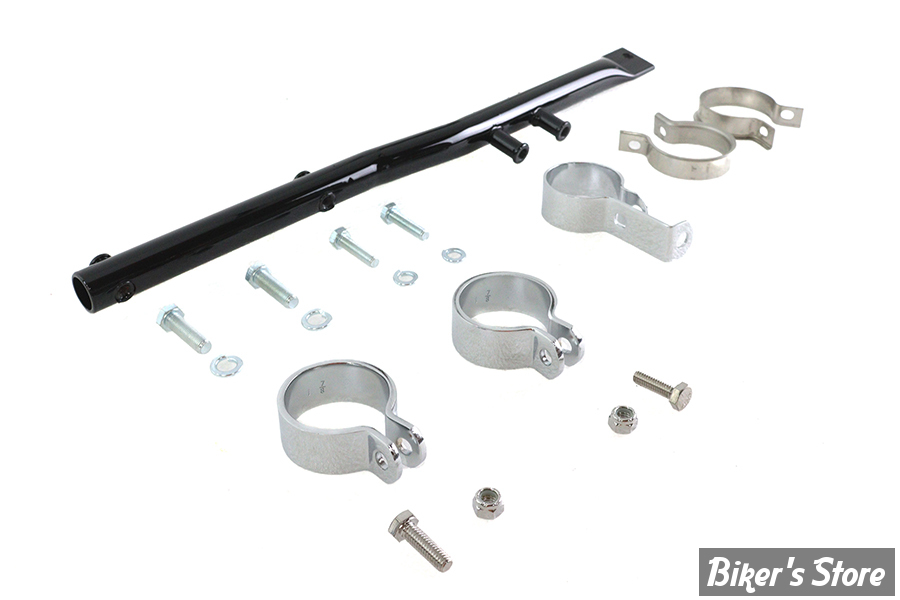 - SUPPORT D'ECHAPPEMENT - OEM 65316-65 / 65316-65B / 65514-58 /  65519-52 / -TWIN - 31-1477 - KIT - NOIR