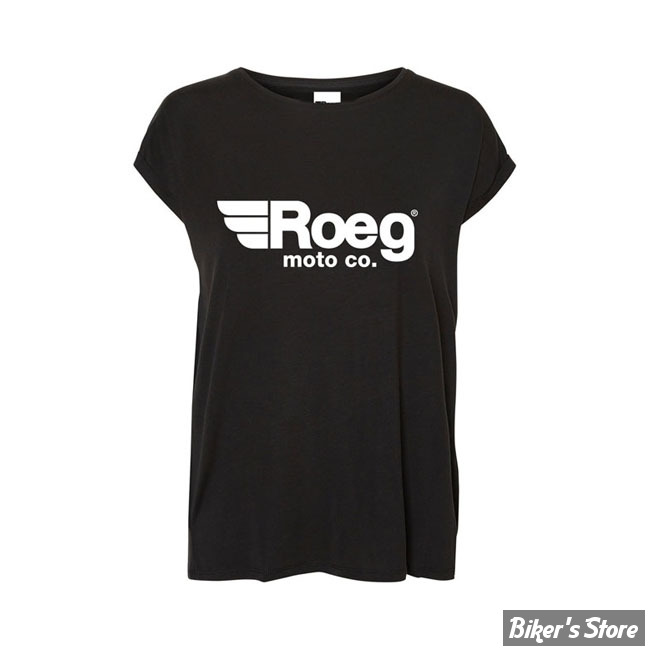 TEE-SHIRT - ROEG - OG LADY - NOIR - TAILLE S