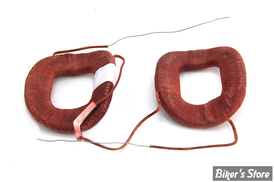 ECLATE N - PIECE N° 13 / 17 - BOBINES D’INDUCTEUR - 6V - OEM 30201-58A / 30201-58 - V-TWIN - 160-HA1001