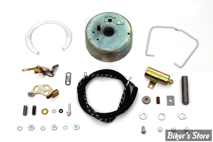 ECLATE R - PIECE N° 17A - BASE DE DISTRIBUTEUR (équipé) - OEM 32580-66 - 6 Volt Distributor Top Assembly