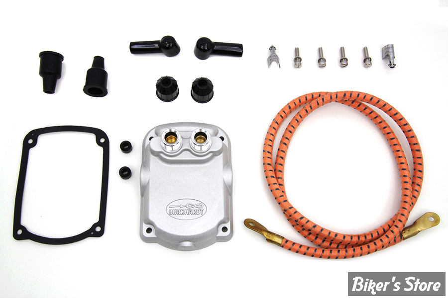 ECLATE R - PIECE N° 04 / 05 / 06 - CACHE SUPERIEUR DE MAGNETO FAIRBANKS / MORRIS / BUKHARDT / JOE HUNT - SPORTSTER 57/70 - KIT