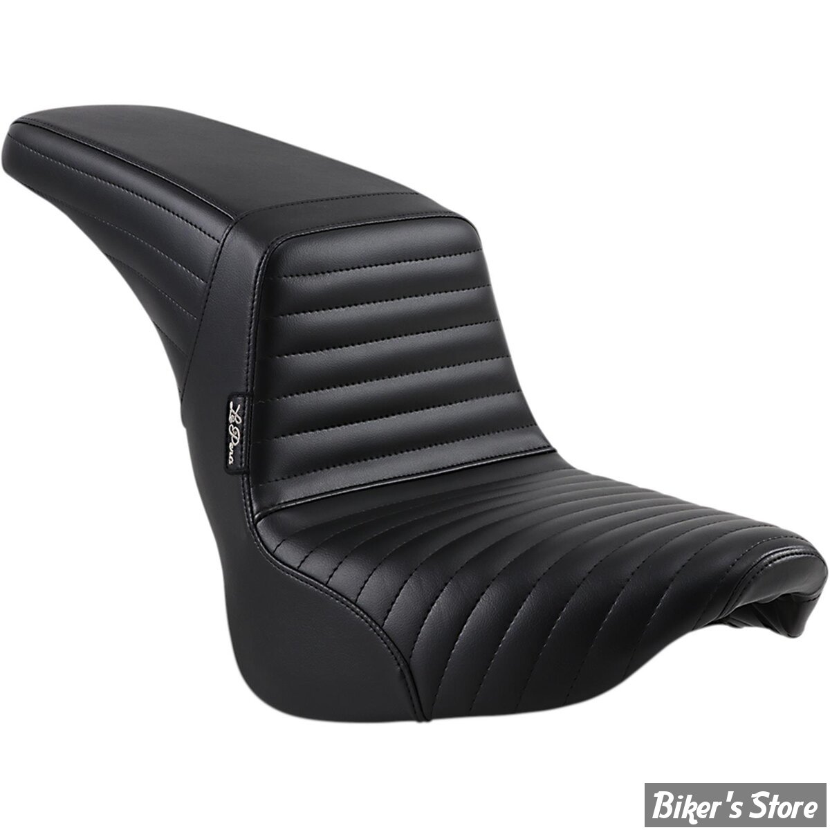 - SELLE DUO - SOFTAIL FXLR / FXLRS / FLSB - LE PERA - KICKFLIP - PLEATED - AVEC BIKER GEL - LGYR-590PT