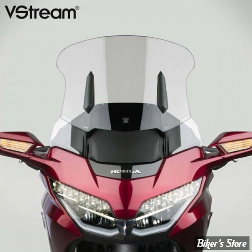 PARE BRISE - GOLDWING GL1800 18UP - NATIONAL CYCLES - National Cycle VStream® Windshield - HAUTEUR : 45.10 CM / 17.75" - ECRAN : TRANSPARENT - N20022