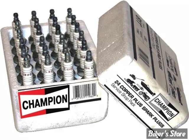 BOUGIE RN12YC / OE042 - CHAMPION - RN12YC - OEM 32312-77 / 32311-83 / 32342-04 -LES 24 PIÈCES