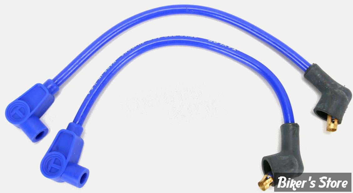 FILS DE BOUGIES - FXR 82/94 - TAYLOR / SUMAX - 8MM - 409 PRO RACE - BLEU