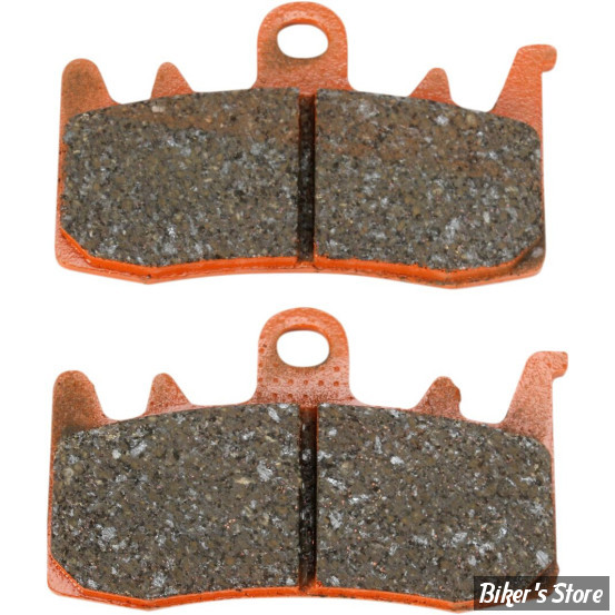 - PLAQUETTES AVANT- SPORTSTER RH - OEM 41300227 - SPORTSTER 21UP - EBS - V-PAD SEMI SINTERED - FA630V