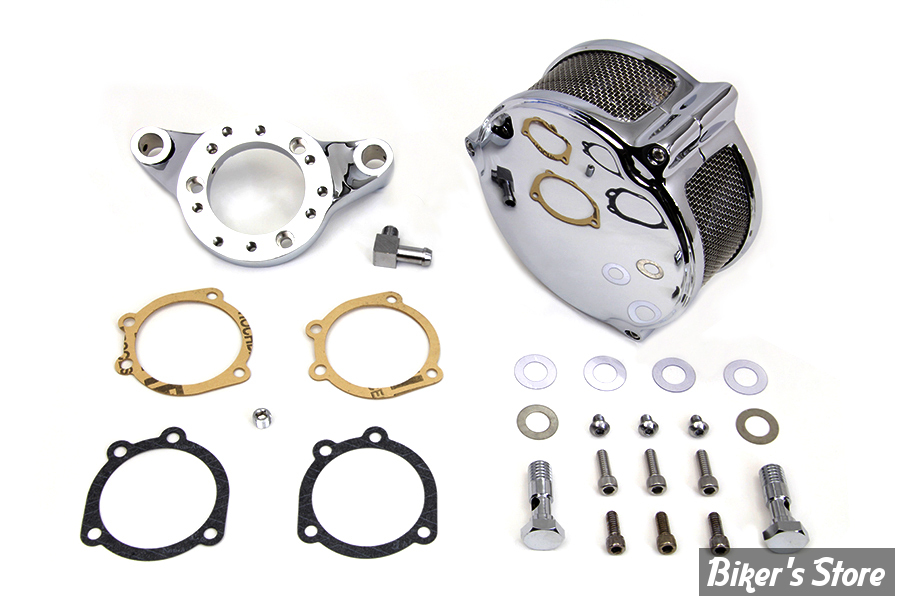 FILTRE A AIR - WYATT GATLING - SPORTSTER 91UP - FILTRE A AIR DRAGTON II - SPORTSTER 91/03 - CHROME