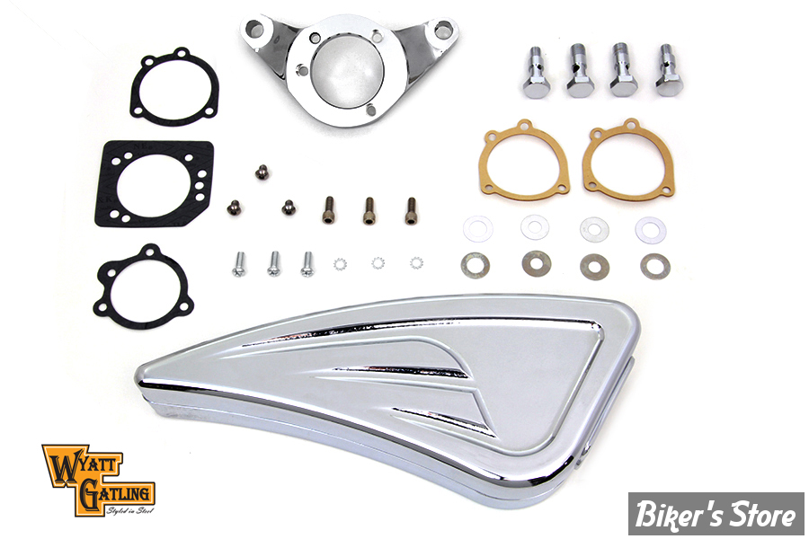 FILTRE A AIR - WYATT GATLING - BIGTWIN 93/07 - SWEEPER - CHROME - COMPLET