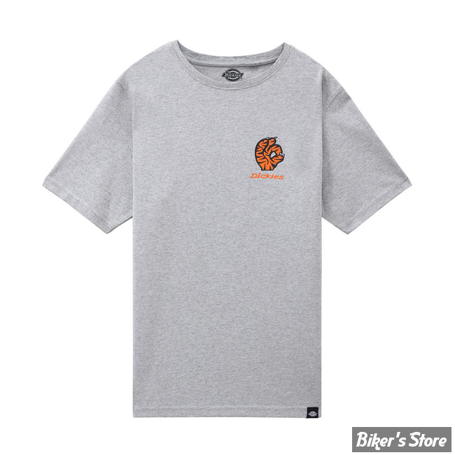 TEE-SHIRT - DICKIES - SCHRIEVER TIGER - GRIS CHINE - TAILLE 2XL