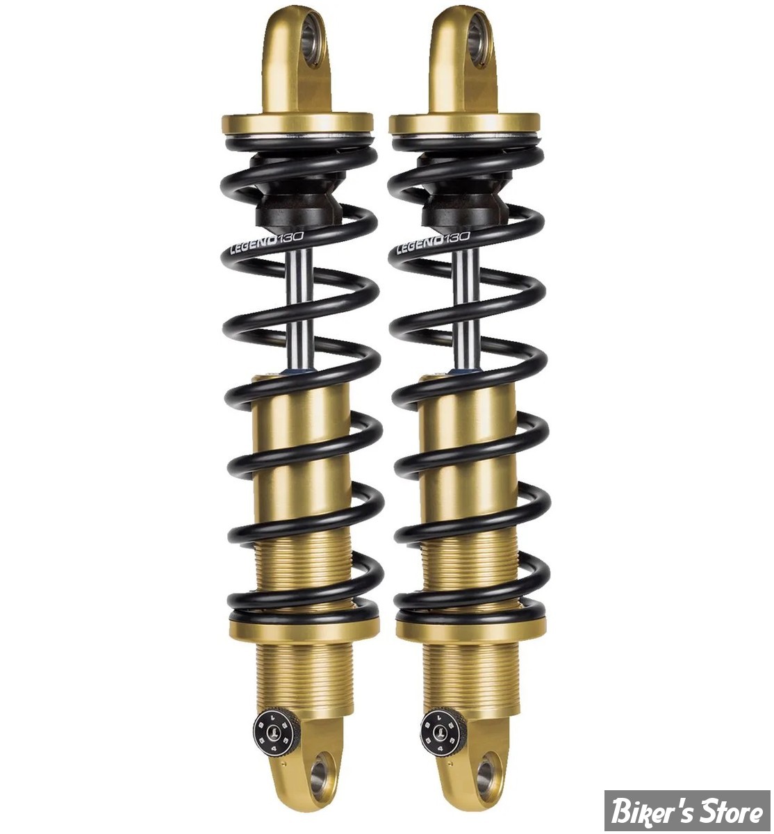 AMORTISSEURS - 12" / 30.48CM - LEGEND AIR - REVO-A - STANDARD DUTY - SPORTSTER 04UP - doré - 1310-1747