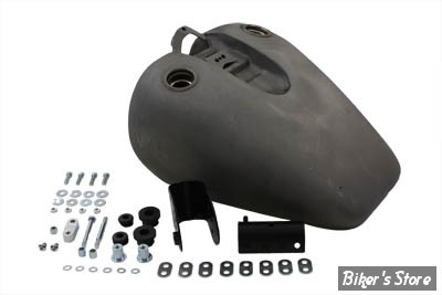 RESERVOIR D'ESSENCE - 3.2 GALLONS / 12.00 LITRES - SPORTSTER 52/78 - OEM 00000-00 - Bobbed 3.2 Gallon Gas Tank Kit - SANS CONSOLE