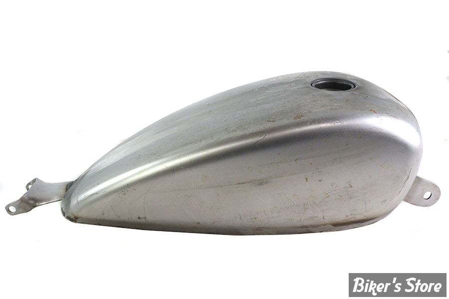 RESERVOIR  D'ESSENCE - 2.0 GALLONS / 7.5 LITRES - SPORTSTER 04/06 - OEM 00000-00 - XR 750 STYLE TANK - V-TWIN / WYATT GATLING - XR Replica XL 2 Gallon Steel Gas Tank Raw