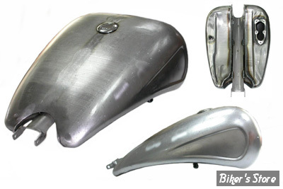 RESERVOIR D'ESSENCE - 4 GALLONS / 15.10 LITRES - SPORTSTER 07/22 - OEM 00000-00 - RALLONGE DE +2" AVEC EMPREINTES - 2" Stretch 4 Gallon EFI Gas Tank