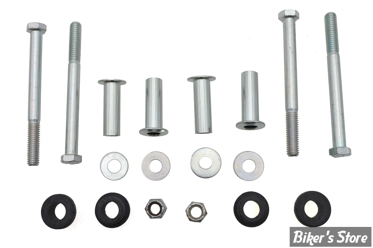 ECLATE A - PIECE N° 33 / 34 / 35 / 36 /37 - KIT VISSERIE DE FIXATION DE RÉSERVOIR - OEM 10200633 / 6532 / 1100146 / 7862 / 62881-00 - V-TWIN - LE KIT