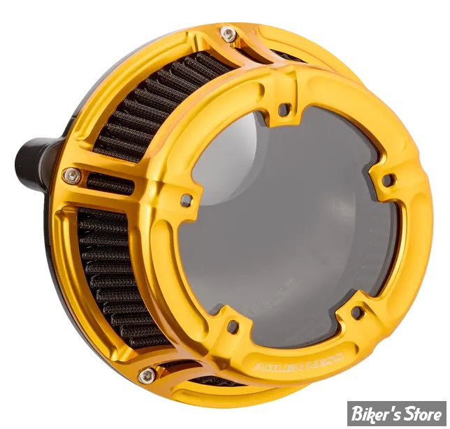 FILTRE A AIR - A.NESS - MILWAUKEE EIGHT 2023UP - METHOD® AIR CLEANER - FINITION : ANODISE OR - 600-240