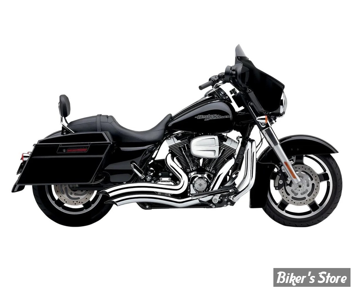 ECHAPPEMENT  COBRA - SPEEDSTER SHORT SWEPT  - TOURING 10/16 - CHROME - 6230