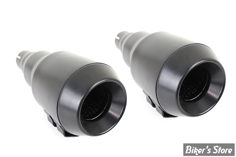 SILENCIEUX - GRENADE 2"1/4 - LONGUEUR : 11" - Grenade Muffler Set - 30-1367 - NOIR