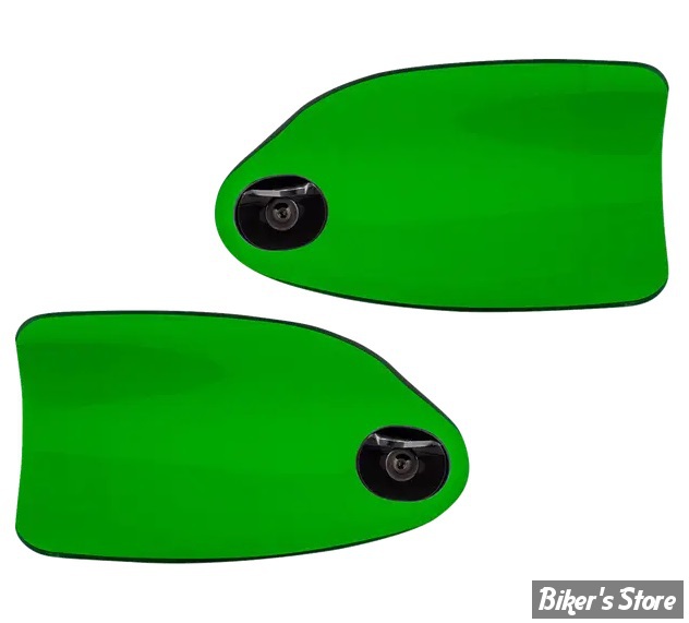 - DEFLECTEURS POUR MAINS - KLOCK WERKS - Flare® KOLOR Handguards - FLHXSE / FLTRXSE 2023UP - KOLOR VERT - KWS-01-0132-23