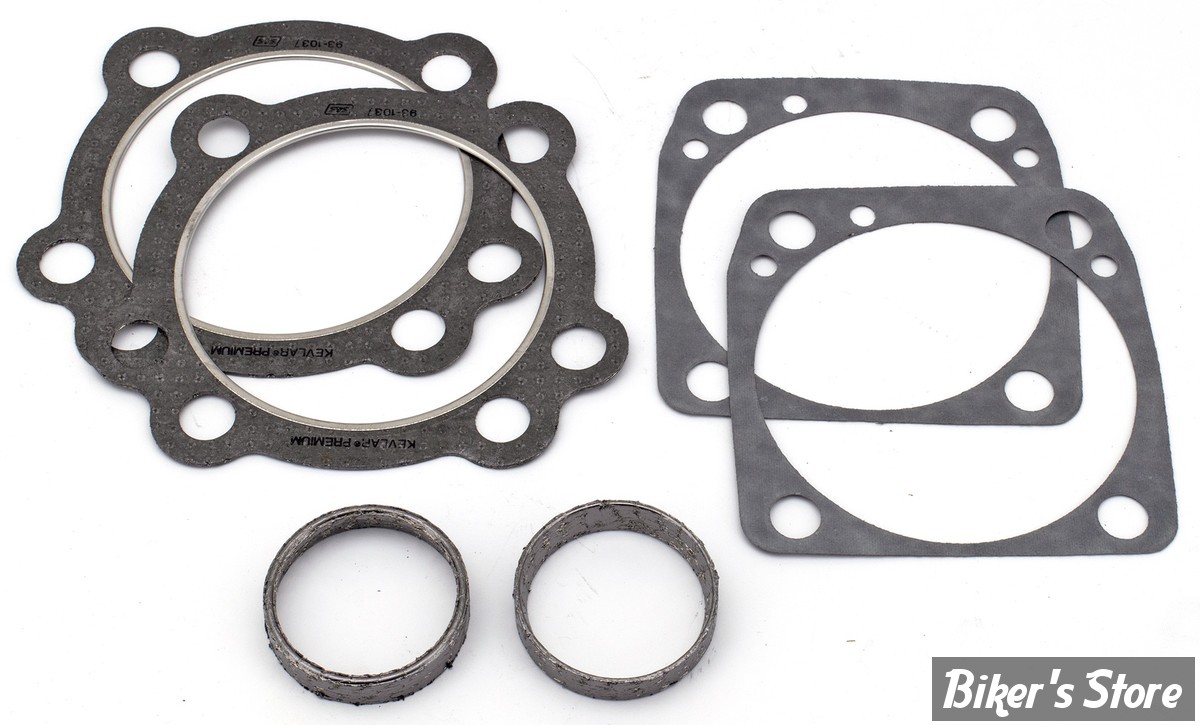 ECLATE G - PIECE N° 16 - ALESAGE : 3" 5/8 - JOINT DE CULASSE ET EMBASE - SPORTSTER 86/03 S&S - 0.040" - S&S - 90-1908 - LE KIT