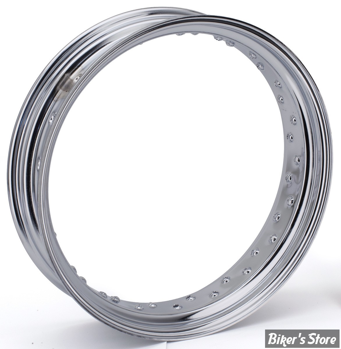 VOILE DE JANTE - 18" X 4.25 - 40 RAYONS - DROP CENTER - OEM 00000-00 - CHROME