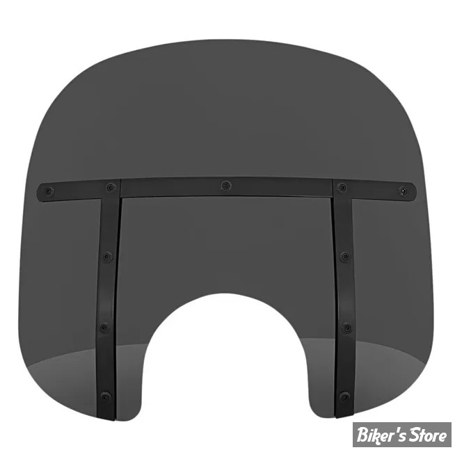 Pare brise détachable - MEMPHIS SHADES - Memphis Fats - DÉCOUPE DE PHARE DE 7" - Hauteur 13" / 33cm - NIGHT SHADES NOIR FUME FONCE - MEB31110