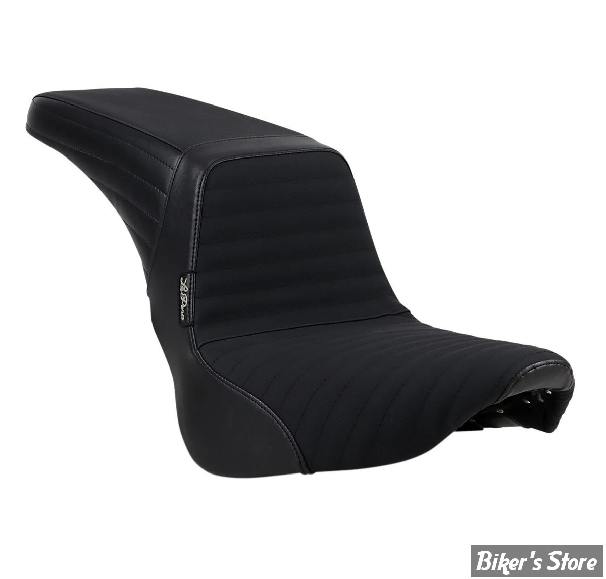 - SELLE DUO - SOFTAIL FXLR / FXLRS / FLSB - LE PERA - KICKFLIP - PLEATED GRIP - AVEC BIKER GEL - LGYR-590PTGP