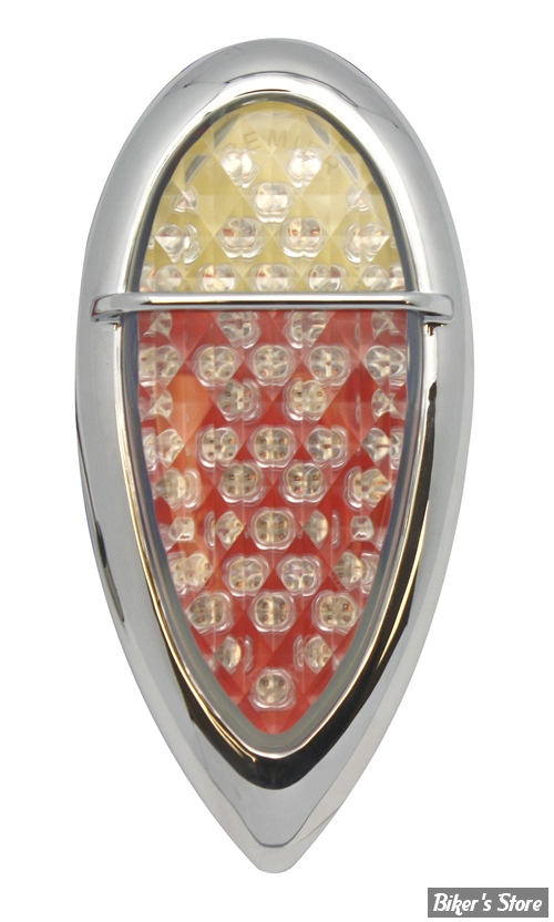 Feu arrière Dresco pour garde-boue 1 LED