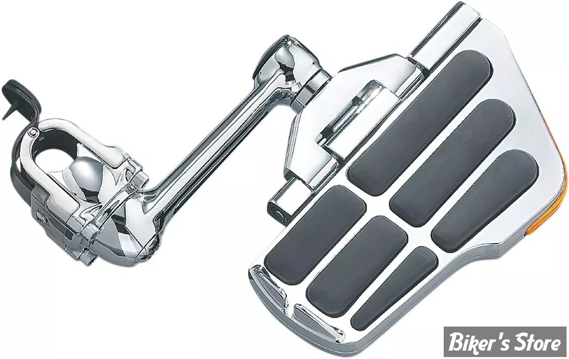 KIT REPOSES-PIEDS - KURYAKYN - HONDA GOLDWING - Ergo II Cruise Boards With Long Arms & LED Lights - CHROME - KUR4058 / 4058