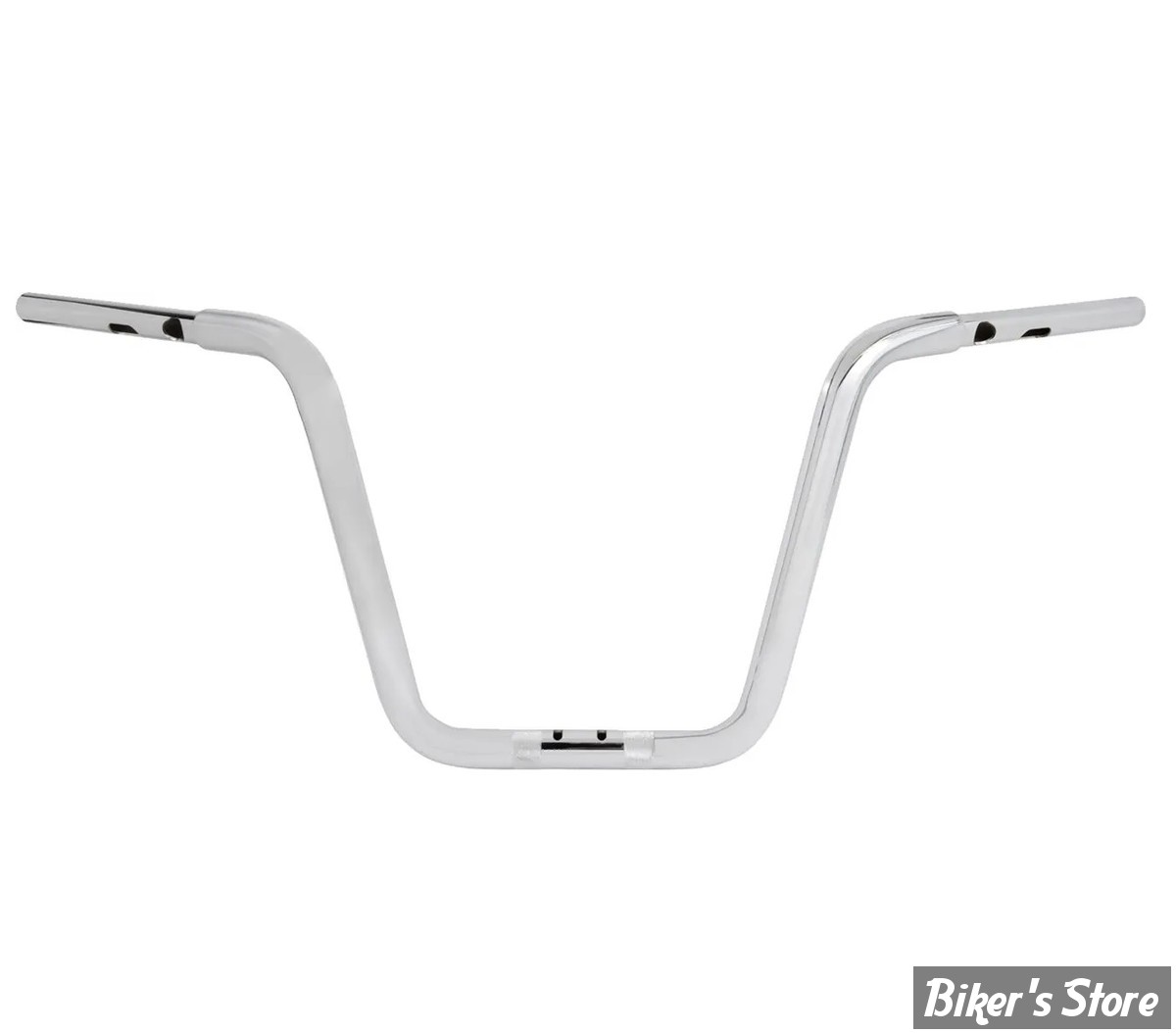 GUIDON 32mm SUR RISERS 32MM - HAUTEUR : 35.40 CM / 14" -  DRAG SPECIALTIES - TOURING - FLTRX 23UP - CHROME - 0601-6558