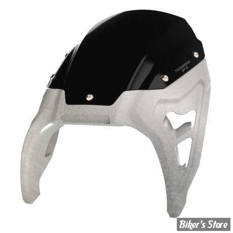 - TETE DE FOURCHE - SOFTAIL MILWAUKEE EIGHT BREAKOUT FXBR/S 18UP - THUNDERBIKE - Windshield Kit GP - FINITION : ALU BRUT - 42-74-110