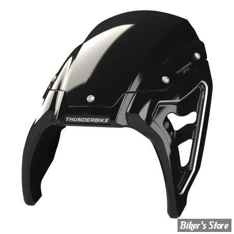 - TETE DE FOURCHE - SOFTAIL MILWAUKEE EIGHT BREAKOUT FXBR/S 18UP - THUNDERBIKE - Windshield Kit GP - FINITION :  NOIR CONTRAST CUT - 42-74-120