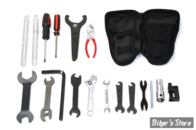 KIT D'OUTILLAGE - RIDER TOOL KIT - HD ANCIENNES : OHV FLH 58/72