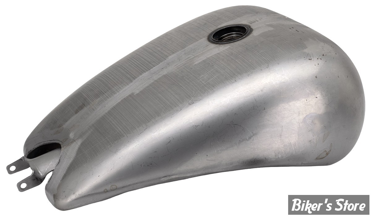 RESERVOIR  D'ESSENCE - 4.0 GALLONS / 15.10 LITRES - SPORTSTER 04/06 - OEM 00000-00 - RALLONGE DE +2" - BOUCHON A VIS