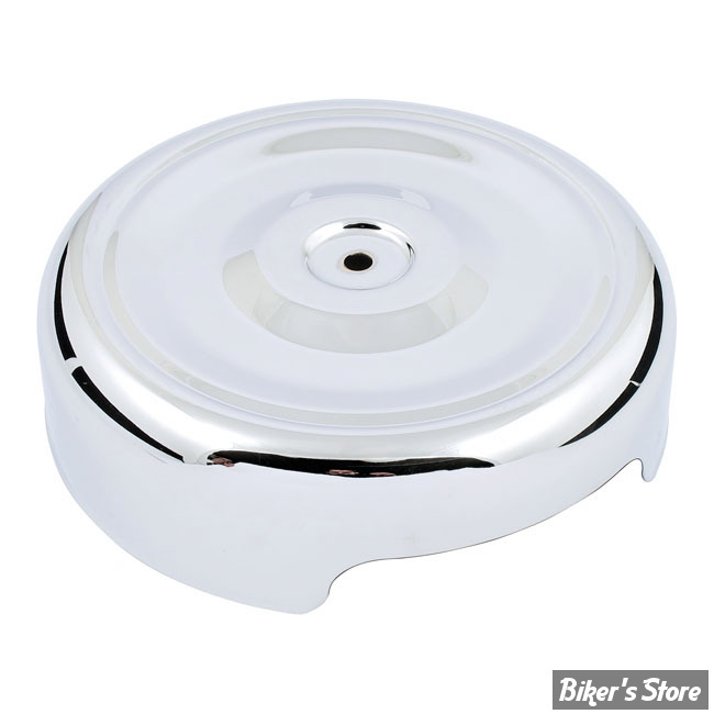 COUVERCLE DE FILTRE A AIR - BOBBER STYLE - ROND 8" - CHROME  ----NEUF - NI REPRIS - NI ECHANGE ----
