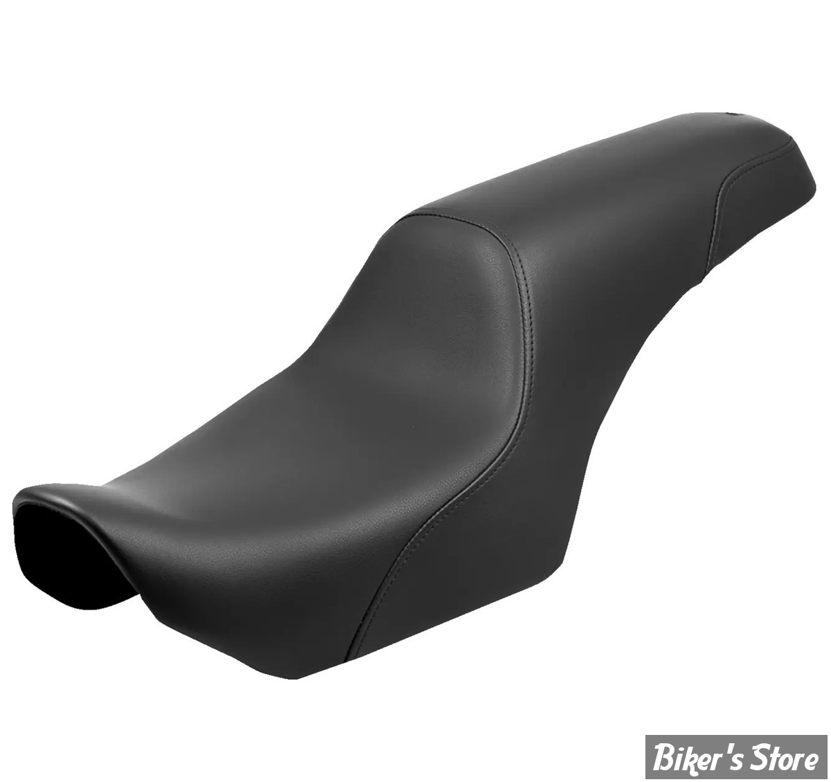 SELLE DUO - NIGHTSTER RH975 / RH975 S  22UP - SADDELEMEN - PROFILER SEAT - LISSE - NOIR / COUTURES : NOIR - 822-11-047