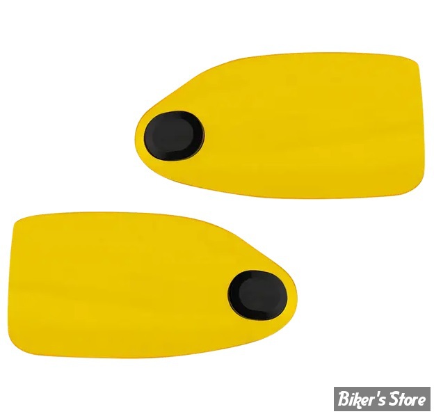 - DEFLECTEURS POUR MAINS - KLOCK WERKS - Flare® KOLOR Handguards - FLHXSE / FLTRXSE 2023UP - KOLOR JAUNE - KWS-01-0131-23