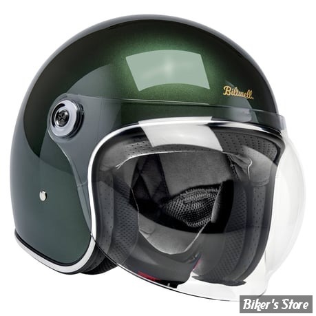 - CASQUE JET - BILTWELL - TAHOE - COULEUR : METALIC SIERRA GREEN - ECE 22.06 - TAILLE XXL