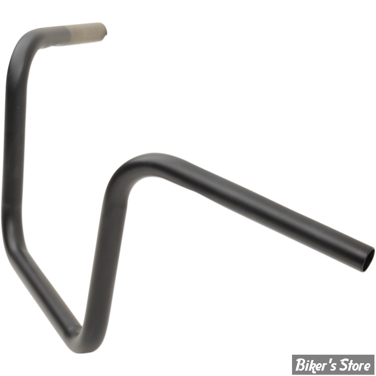 Guidon Ape Hanger 1 Pouce Noir - Pour Harley-Davidson, Style Custom, 30cm Hauteur - 4