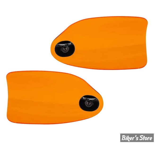 - DEFLECTEURS POUR MAINS - KLOCK WERKS - Flare® KOLOR Handguards - HD EMBRAYAGE PAR CABLE - KOLOR ORANGE - KWS-01-0130-HC