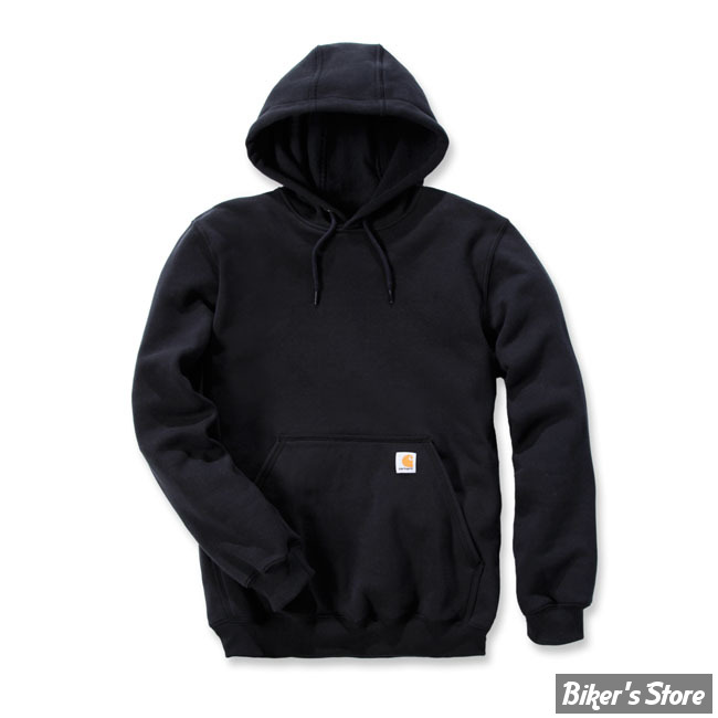 - SWEAT SHIRT A CAPUCHE - CARHARTT - HOODED - HEATHER - NOIR - TAILLE M