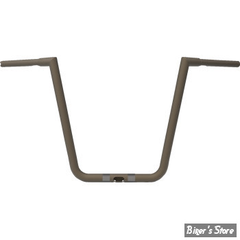 - GUIDON 32MM SUR RISERS 32MM / LA CHOPPERS - 1 1/4" TOURING - ROAD GLIDE FLTR 15UP - HEFTY TWIN PEAKS - HAUTEUR : 40CM / 16" - BRONZE - LA-7312-66Z