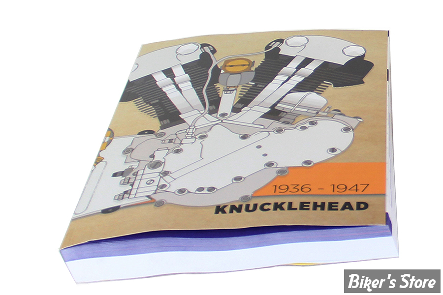 MANUEL D'ENTRETIEN / SERVICE MANUAL - 1936/1947 - OEM 00000-00 - V-Twin Knucklehead Service and Parts Manual