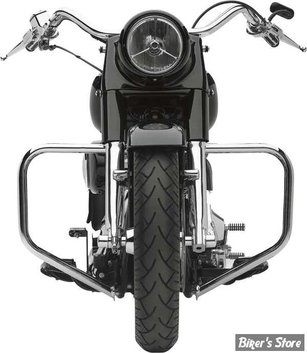 PARE CYLINDRES - OEM 49004-00 - SOFTAIL 00/17 - LINDBY CUSTOM INC . - UNIBAR - CHROME - 1411