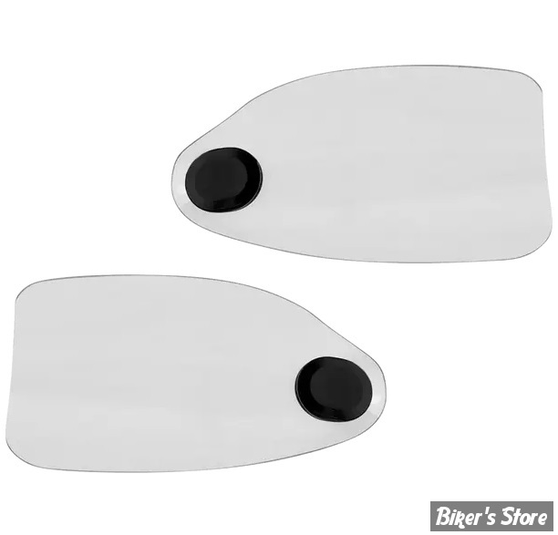 - DEFLECTEURS POUR MAINS - KLOCK WERKS - Flare® Handguards - HD EMBRAYAGE PAR CABLE - TRANSPARENT - KWS-01-0121-CC