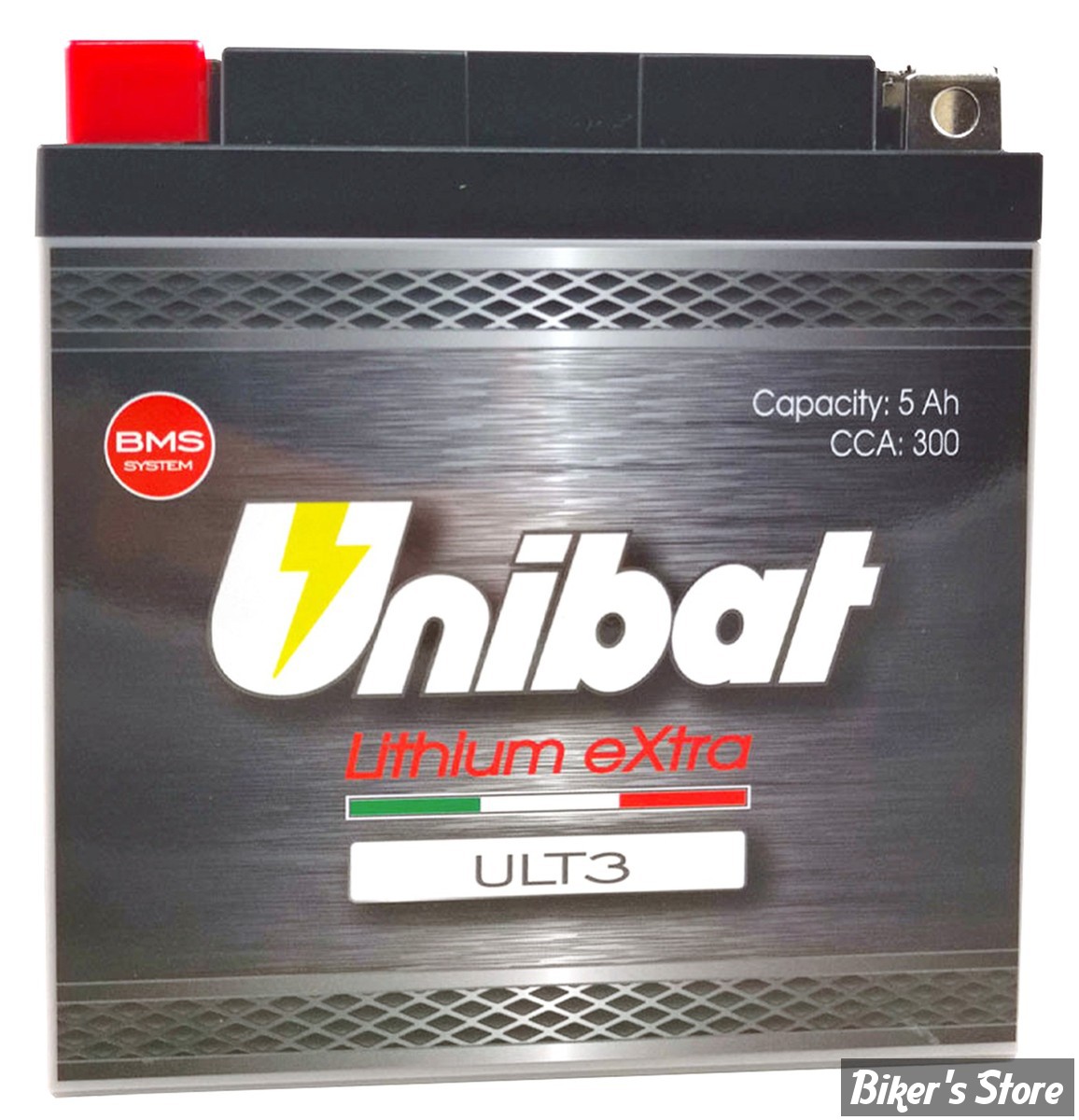 BATTERIE LITHIUM - Batterie Unibat ULT3 Li-Ion 64Wh, 300CCA