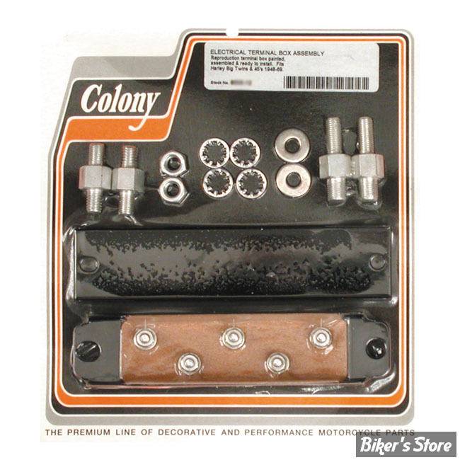 ECLATE A1 - PIECE N° 03 - ASSEMBLAGE DE BOÎTE À BORNE ÉLECTRIQUE - BIGTWIN 48/69 - OEM 72301-49 / 72325-48 / 72338-48 / 72345-48 / 72341-56A / 72341-48 / 7127 / 6320 / 7753 -COLONY - 8005-12 - NI REPRIS NI ECHANGE