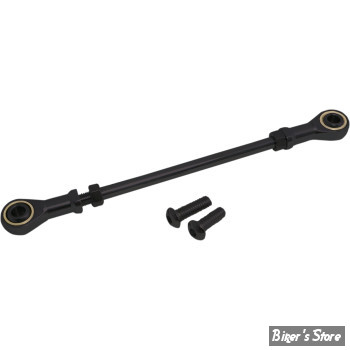 DOC A / PIÈCE N° 02A - KIT TIGE DE SELECTEUR - SPORTSTER 04UP - 34573-04 - NOIR - DRAG SPECIALTIES - 63201B