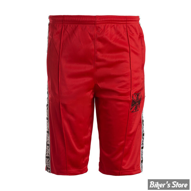 SHORT - WEST COAST CHOPPERS - TRACKSUIT - COULEUR : ROUGE - TAILLE : M