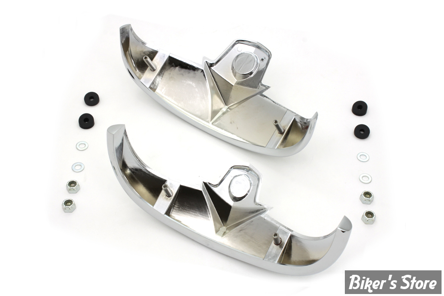 Embout De Garde-boue Avant Chromé Pour Harley Road King / FLHR / FLHRC Classic (1997-2013)