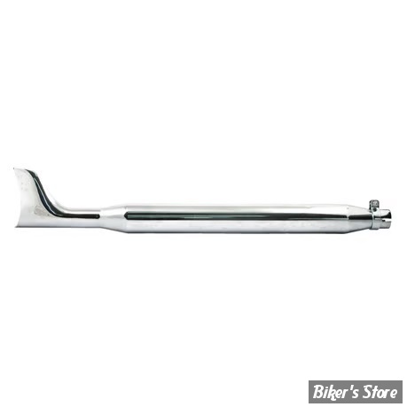 SILENCIEUX - FISHTAIL - DIAMETRE EXTERNE : 76.20MM / LONGUEUR : 36" - 1"3/4 - CHROME 